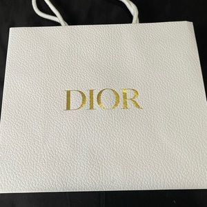 Dior gift bag